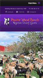 Mobile Screenshot of prairiewoodranch.com